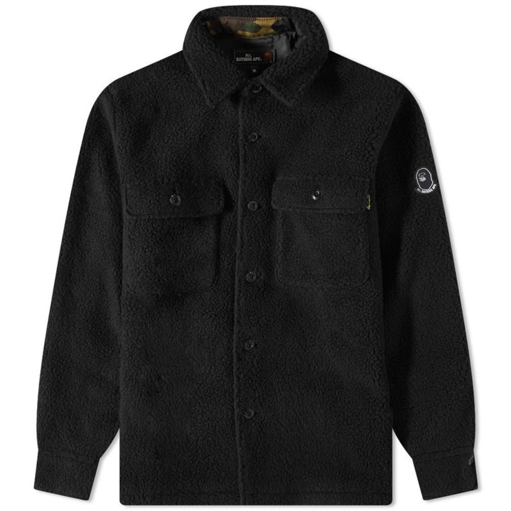Mr. Bathing Ape Fleece Shirt sz. Small NWT